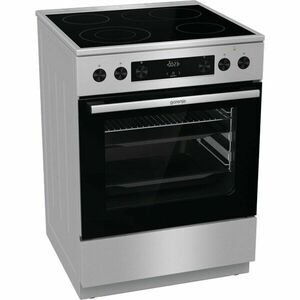 Gorenje GECS6C70XPA Aragaz cu baza ceramica, 71L, 4 zone de gatit, Clasa energetica A, Inox imagine