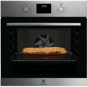 Cuptor incorporabil Electrolux EOF3F50TX, Electric, 72 l, Autocuratare catalitica, Surround Cook, Timer cu display electronic, Grill, Clasa A, Inox imagine