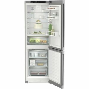 Combina frigorifica Liebherr CBNsdc 522i Plus, BioFresh, NoFrost, 320 l, 185.5 сm, Clasa C, SmartSteel, Inox imagine