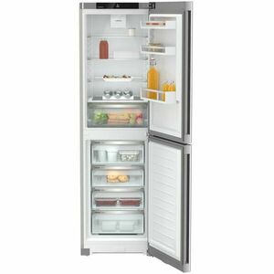 Combina frigorifica Liebherr CNsfd 5704, 359 l, No frost, EasyFresh, DuoCooling, Interior Fit, Clasa D, H 201.5 cm, Inox imagine