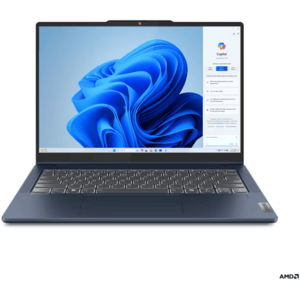 Ultrabook Lenovo 14'' IdeaPad 5 2-in-1 14AHP9, WUXGA IPS Touch, Procesor AMD Ryzen™ 7 8845HS (16M Cache, up to 5.1 GHz), 16GB LPDDR5X, 1TB SSD, AMD Radeon 780M, No OS, Cosmic Blue imagine