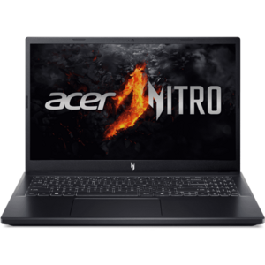 Laptop Acer Gaming 15.6'' Nitro V 15 ANV15-41, FHD IPS 120Hz, Procesor AMD Ryzen™ 5 7535HS (16M Cache, up to 4.55 GHz), 16GB DDR5, 512GB SSD, GeForce RTX 4050 6GB, No OS, Obsidian Black imagine