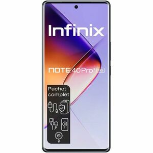 Telefon mobil Infinix NOTE 40 PRO+, 12GB RAM, 256GB, 5G, Black imagine