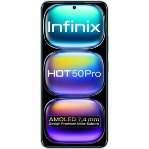 Telefon mobil INFINIX HOT 50 Pro X6881, 8GB, 256GB, 4G, GLACIER BLUE imagine