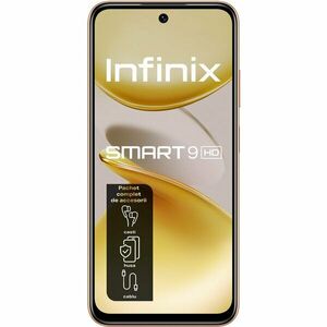 Telefon mobil INFINIX SMART 9 HD X6532C, 4GB, 64GB, 4G, CORAL GOLD imagine