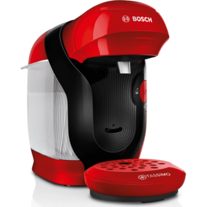 Espressor Bosch Tassimo Style TAS113E, 1400W, 3.3 bar, 0.7l, Autocuratare si decalcifiere, capsule, Rosu imagine