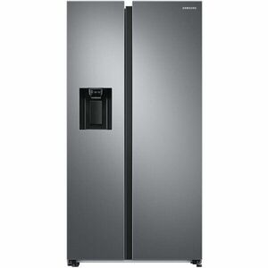 Side by side Samsung RS68CG852DS9EF, 634 l, Clasa D, Full No Frost, Twin Cooling Plus, Conversie Smart 5 in 1, Compresor Digital Inverter, Dozator apa si gheata fara racordare, Smart Things WiFi, AI Energy, H 178 cm, Inox imagine