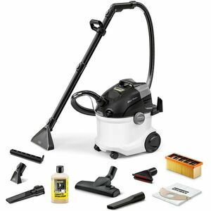 Aparat de curatat cu spray-extractie Karcher SE 6 Signature Line, 1.081-190.0, 1000 W, capacitate rezervor apa curata 4 l, capacitate rezervor apa murdara 4 l, alb imagine