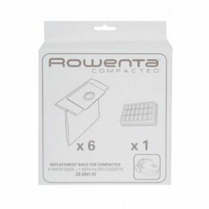 Set Rowenta ZR004101 de 6 saci din hartie + Filtru Hepa imagine