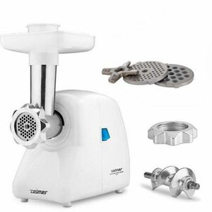 Masina de tocat carne Zelmer ZMM2851B, 1300W, Capacitate de tocare 1, 5 kg/min, Alb imagine