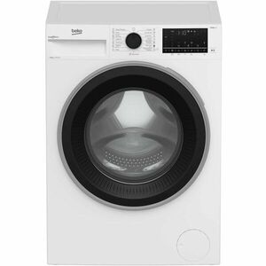 Masina de spalat rufe Beko B4WFT5104111W, 10 kg, 1400 RPM, SteamCure, Recycled Tub, HomeWhiz prin Bluetooth, Aquawave, Aquafusion, Motor ProSmart Inverter, Clasa A, Alb imagine