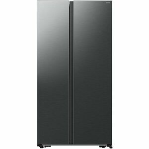 Side by side Samsung RS57DG400EB4EO, 583 l, Clasa E, Full No Frost, All Around Cooling, Compresor Digital Inverter, Smart Things WiFi, AI Energy, H 178 cm, Negru imagine