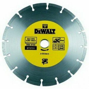 Disc diamantat segmentat DT3711, 1.8x22.2x125mm imagine