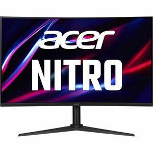 Monitor Gaming Acer Nitro XZ322QUV3, ZeroFrame, 31.5, VA, QHD, 2560 x 1440, HDMI, DisplayPort, Curbat 1500R, Boxe, 180Hz, 5ms, Negru imagine