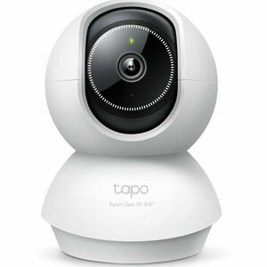 Camera de supraveghere Smart TP-Link Tapo C230 cu Pan/Tilt 360 grade, 5MP, 3K, 2880x1620, Utilizare Baby Monitor, Wireless, Night Vision, Detectare Smart AI, Two-Way Audio, Alarma sonora si luminoasa, Control Vocal, ONVIF imagine