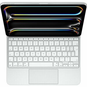 Tastatura Apple Magic pentru iPad Pro 11 (M4), US English, White imagine