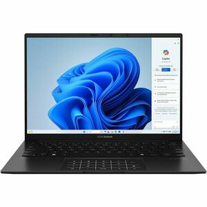 Laptop ASUS Zenbook 14 UM3406KA cu procesor AMD Ryzen™ AI 7 350 pana la 5.0GHz, 14'', WUXGA, OLED, 32GB LPDDR5X RAM, 1TB SSD, AMD Radeon™ Graphics, Windows 11 Pro, Jade Black imagine