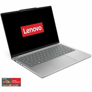 Laptop Lenovo IdeaPad Slim 5 13ARP10 cu procesor AMD Ryzen™ 5 7535HS pana la 4.55GHz, 13.3 WUXGA, IPS, 16GB LPDDR5x RAM, 1TB SSD, AMD Radeon™ 660M Graphics, No OS, Cloud Grey imagine