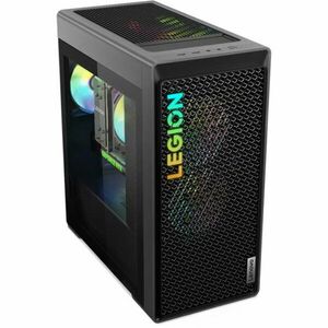 Sistem Gaming Lenovo Legion T5 26ARA8 cu procesor AMD Ryzen™ 7 7700X pana la 5.40 GHz, 16GB DDR5, 1TB SSD M.2 2280 PCIe® 4.0x4 NVMe®, NVIDIA® GeForce RTX™ 4060 Ti 8GB GDDR6, No OS, Storm Grey, 3Y Premium Care imagine