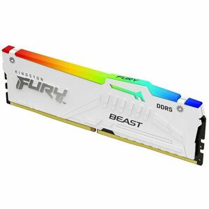 Memorie Kingston FURY Beast RGB White 16GB DDR5 6000MHz CL36 imagine