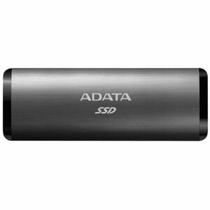 SSD Extern Adata SE760, 512GB, USB 3.2 Type-C, Titanium imagine