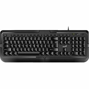 Tastatura Genius KB-118 cu fir, negru imagine