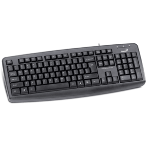 Tastatura Genius KB-100X cu fir, negru imagine