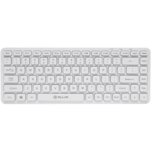 Tastatura wireless Tellur mini, alb imagine