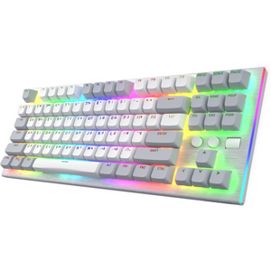 Tastatura mecanica Hator Gravity TKL alb imagine