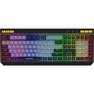 Tastatura mecanica Hator Icefall alb-ng imagine