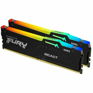 Memorie Kingston FURY Beast RGB 32GB DDR5 6400MHz CL32 Dual Channel Kit imagine