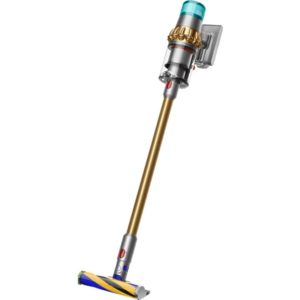 Aspirator Dyson V15 Detect Absolute, Tehnologia ciclonului 14 cicloni, 0.77 L, Auriu imagine