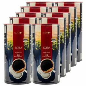 Set 10 x Cafea paduri Amaroy Pads Extra, compatibile Senseo, 200 buc, 144 g imagine