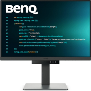 Monitor LED BenQ RD240Q 24.1 inch WQXGA IPS 5 ms 60 Hz USB-C HDR imagine