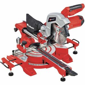 Ferastrau debitor cu glisare Einhell TC-SM 216, 1500 W, 5200 RPM, 216 mm diametru lama, 48 D, taiere max 305x65 mm imagine