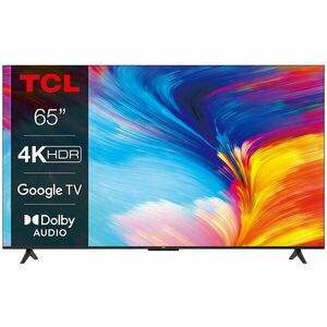 Televizor LED Smart TCL 65P639, 165 cm, 4K, Google TV, Clasa F imagine