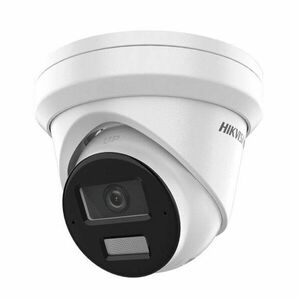 Camera supraveghere IP Dome HikVision DS-2CD2363G2-LI2U, 6 MP, 2.8 mm, IR / lumina alba 30 m, microfon, slot card, PoE imagine