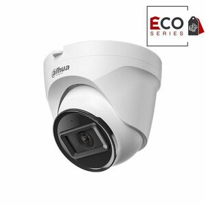 Camera supraveghere IP Dome Dahua Eco Series IPC-T1E20-A-0280B, 2 MP, 2.8 mm, IR 30 m, detectie miscare, IP67, PoE imagine