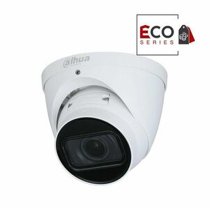 Camera supraveghere IP Dome Dahua Eco Series IPC-HDW1230T-ZS, 2 MP, 2.8 - 12 mm, motorizat, IR 40 m, detectie miscare, slot card, IP67, PoE imagine