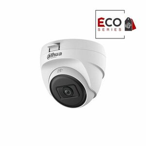 Camera supraveghere Dome Dahua Eco Series HAC-T1A51-U-0280B-S2, 5 MP, 2.8 mm, IR 25 m, HDCVI, PoC imagine