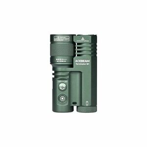 Lanterna profesionala cu cap dublu LEP/LED Acebeam Terminator M1 Green, 3500 lumeni, 1600 m imagine