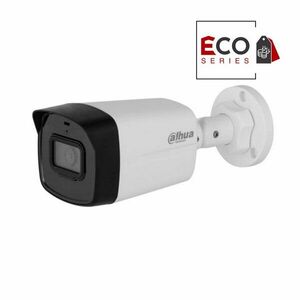 Camera supraveghere IP exterior Dahua Eco Series IPC-B1E40-A-0360B, 4 MP, 3.6 mm, IR 30 m, microfon, detectie miscare, IP67, PoE imagine