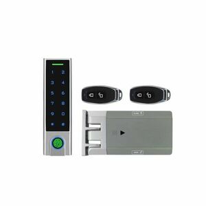 Kit control acces Secukey D5-X, EM, 125 KHz, pin, card, amprenta, telecomenzi, 1000 utilizatori imagine