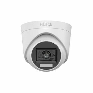 Camera supraveghere Dome cu iluminare duala Hikvision Hilook THC-T157-LPS(2.8MM), 5 MP, 2.8 mm, IR/Lumina alba 20 metri, microfon imagine