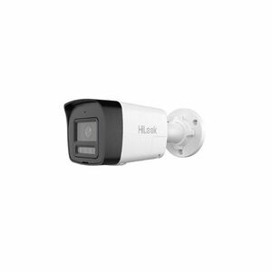 Camera supraveghere exterior IP Smart Hybrid Light Hikvision Hilook IPC-B160HA-LUF/SL(2.8MM), 6 MP, 2.8 mm, IR/Lumina alba 30 m, microfon si difuzor, slot card, PoE imagine