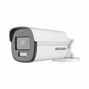 Camera supraveghere exterior HikVision ColorVu DS-2CE12KF0T-FS, 5 MP, 2.8 mm, lumina alba 40 m, microfon imagine