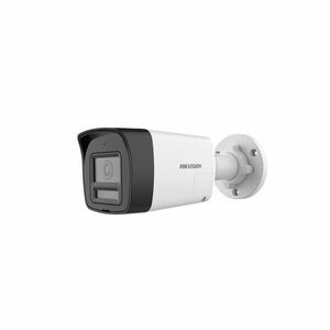 Camera supraveghere exterior HikVision DS-2CE16D0T-LTS, 2 MP, 2.8 mm, IR 30 m, lumina alba 20 m, microfon, difuzor imagine