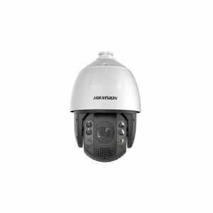 Camera supraveghere IP Speed Dome PTZ Hikvision Acusense DarkFighter DS-2DE7A825IWAEBT5, 8 MP, 5.9-147.5 mm, IR 200 m, 25x, auto tracking, microfon si difuzor, slot card imagine