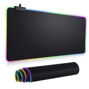 Mouse pad gaming cu iluminare LED RGB 30 x 80 cm imagine