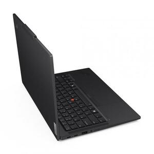 Laptop Lenovo ThinkPad T14s Gen 5;14' WUXGA (1920x1200) IPS 400nits Anti-glare, 45% NTSC, DBEF5;Intel® Core™ Ultra 7 155U, 12C (2P + 8E + 2LPE) / 14T, Max Turbo up to 4.8GHz, 12MB;Video Integrated Intel® Graphics;RAM 32GB Soldered LPDDR5x-6400;SSD1TB SSD imagine